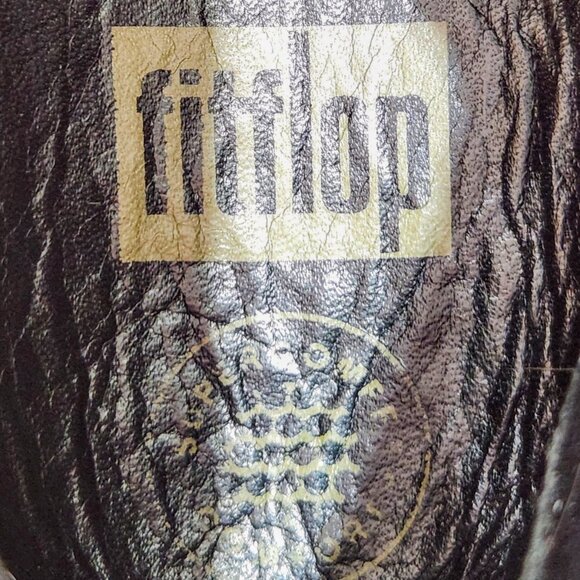 Fittlop Patent Leather ankle bootie Sz 7 Supercomfp - Picture 7 of 10